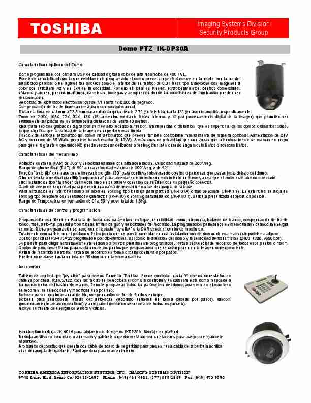 Toshiba Security Camera Domo PTZ-page_pdf